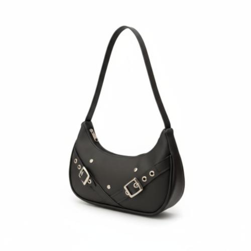 Cartera Mini Bag con Hebilla, Mide 15cm ×25cm × 6cm Aprox, Marroquinería, Accesorios - Miniatura 3