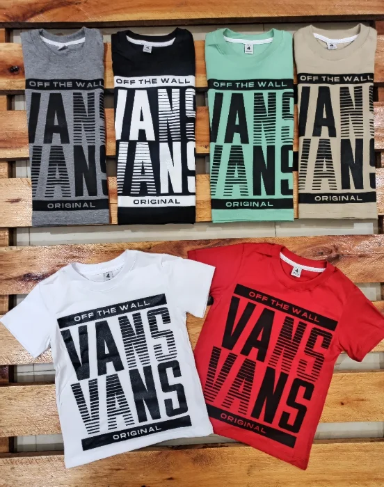Remera Vanss Algodón Peinado