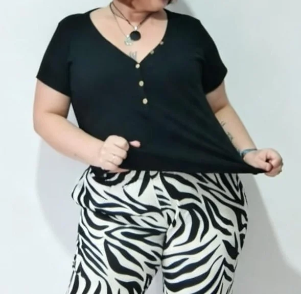 Remeras/ Botones M/ Corta