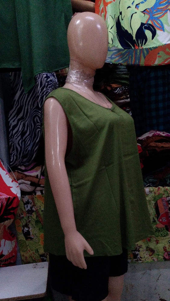 Musculosa Lino Spandex Talles Especiales - Imagen 3