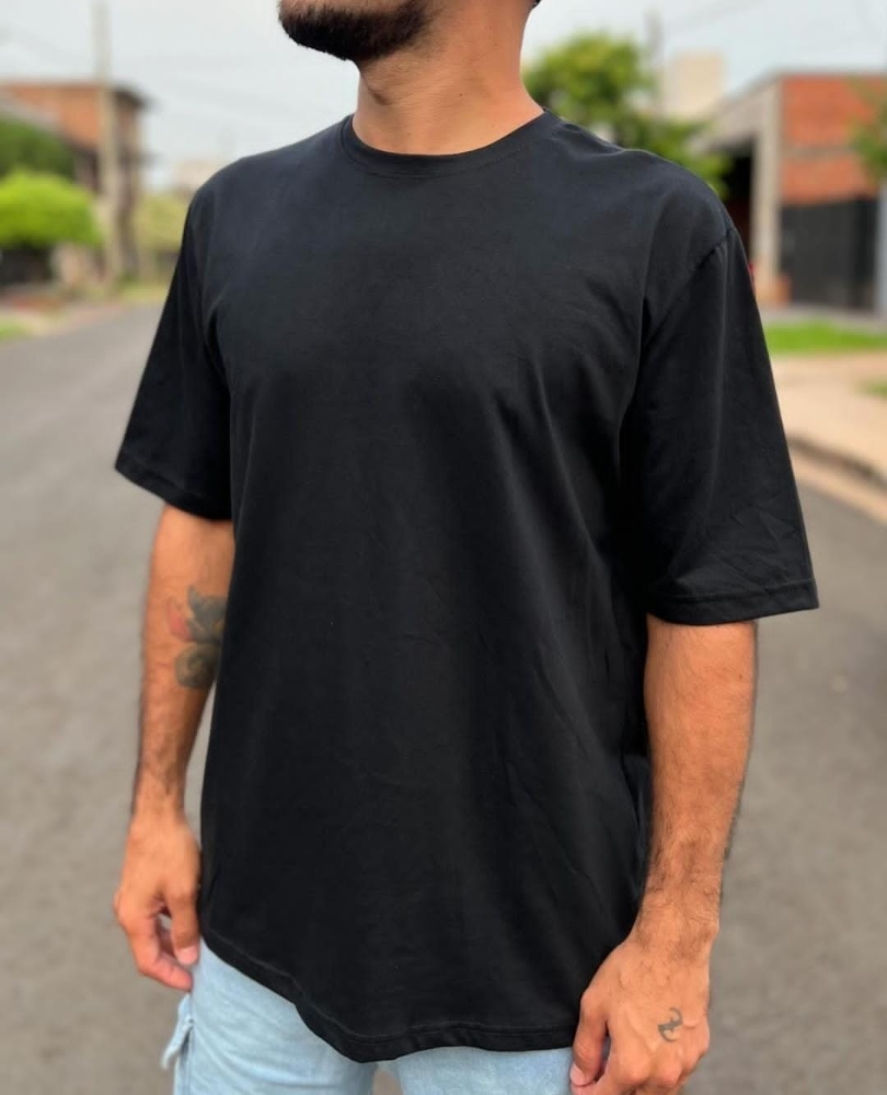 Remeras Lisas Unisex Overside - Imagen 3