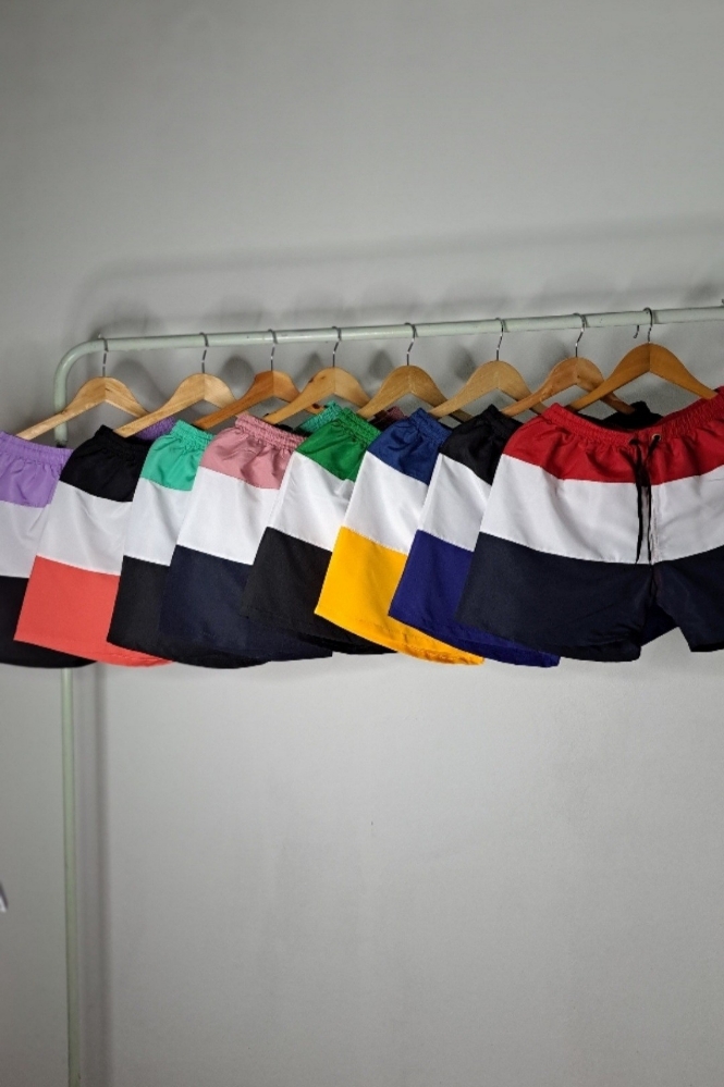 Mallas Tricolor Hombre C/ Bolsillo Trasero - Imagen 2