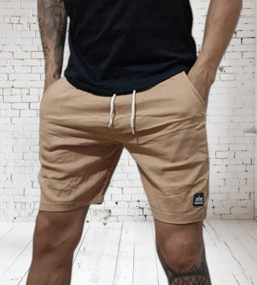 Bermuda Lino Hombre - Imagen 2