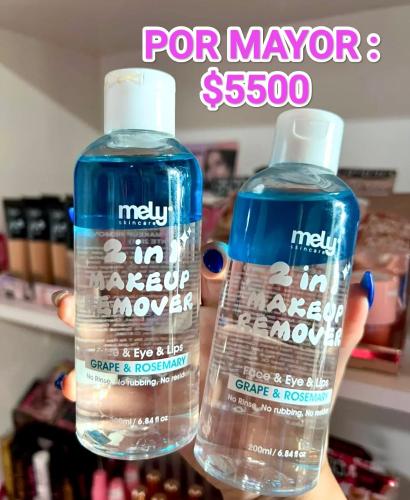 Agua Micelar Desmaquillante de Mely (aprobado por Anmat)