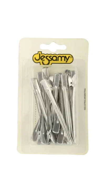 24 Picos Metálicos para Ruleros, Sujetadores Cabello Jessamy
