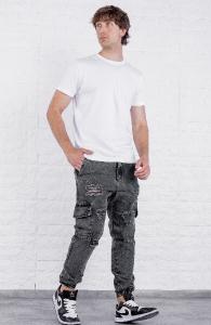 Jogger Cargo Gris - Miniatura 3
