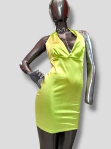 Vestido en Satén Brilloso