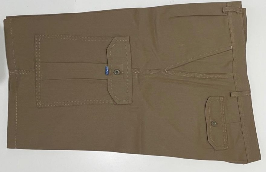 Bermuda Cargo 6 Bolsillos Beige - Imagen 3