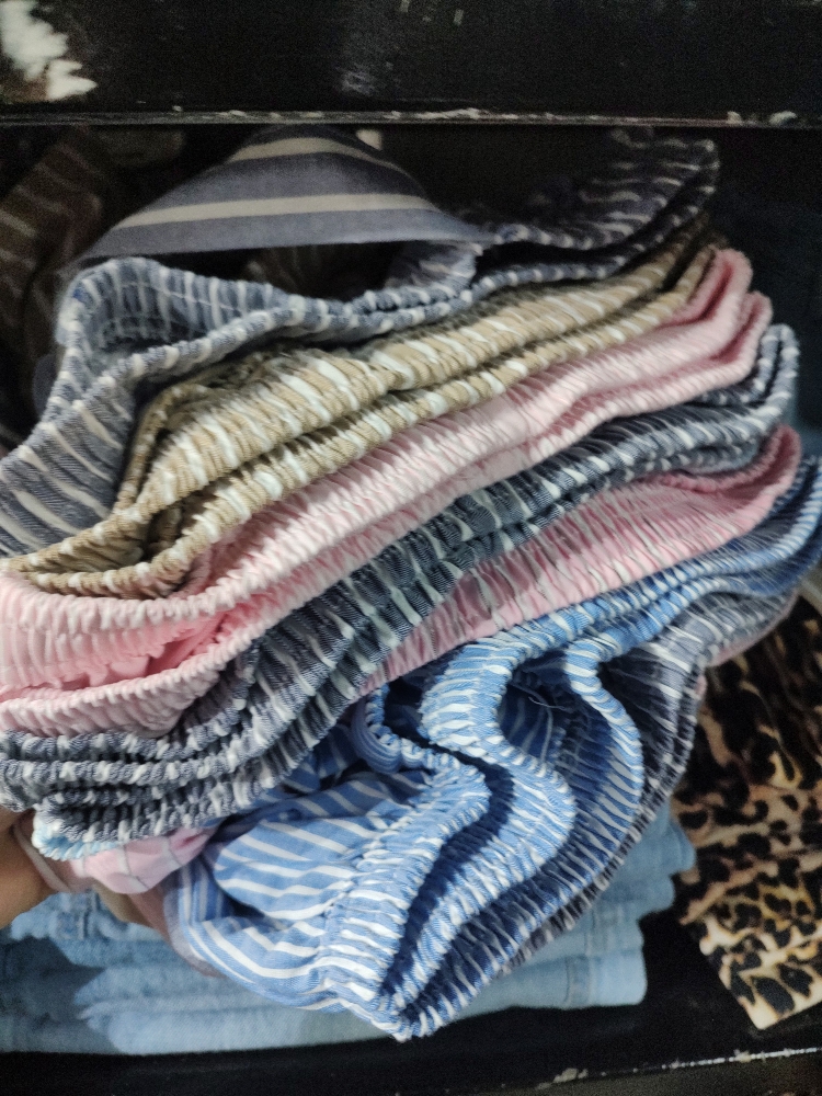 Short Rayado con Lazo Tendencia - Imagen 3