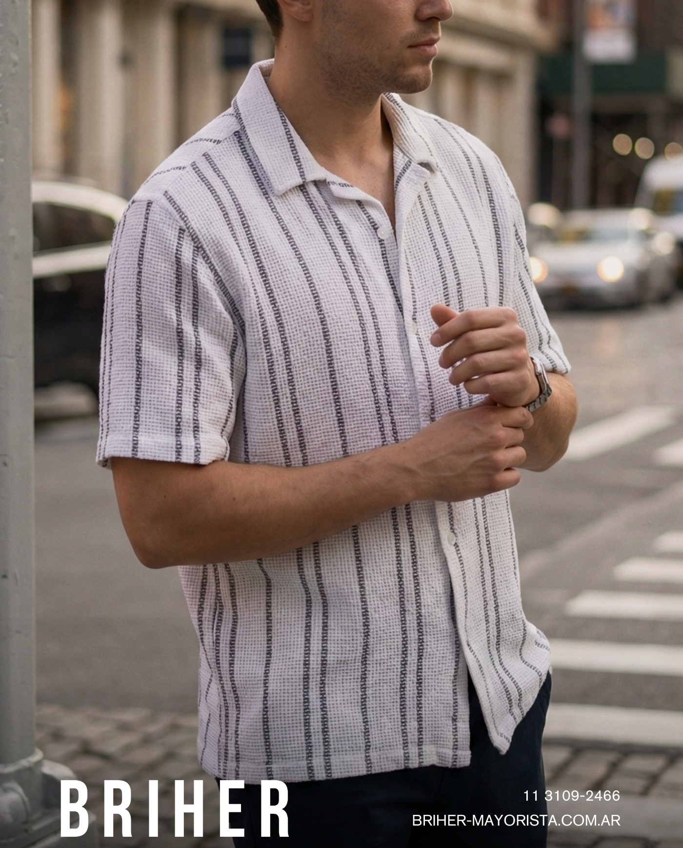 Camisa Crochet Manga Corta - Últimas Unidades - Imagen 2