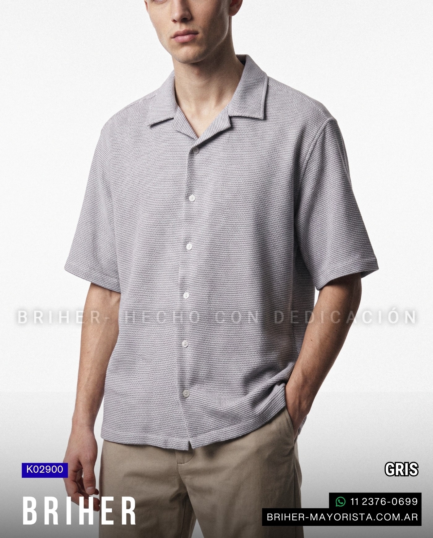 Camisa Crochet Manga Corta - Últimas Unidades - Imagen 5