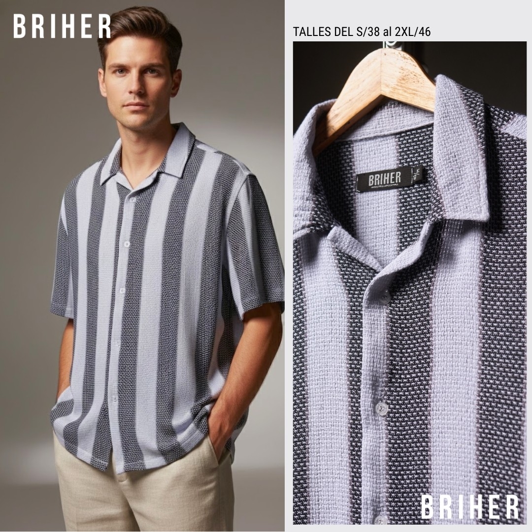 Camisa Crochet Manga Corta - Últimas Unidades - Imagen 9