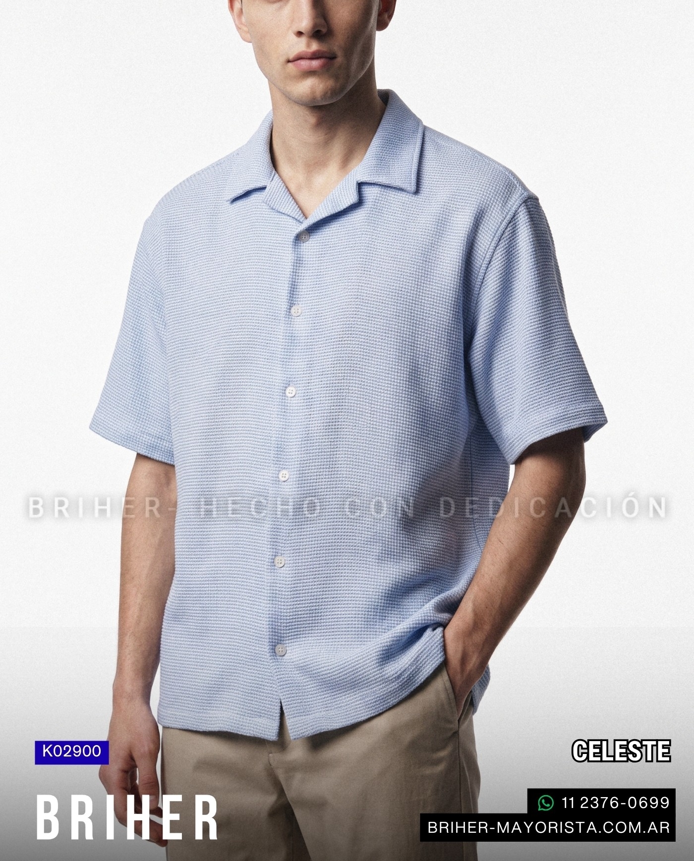 Camisa Crochet Manga Corta - Últimas Unidades - Imagen 6