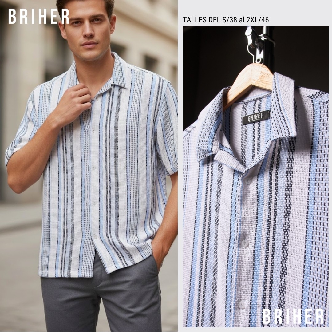Camisa Crochet Manga Corta - Últimas Unidades - Imagen 7