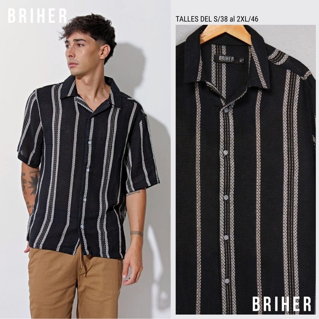 Camisa Crochet Manga Corta - Últimas Unidades - Imagen 6
