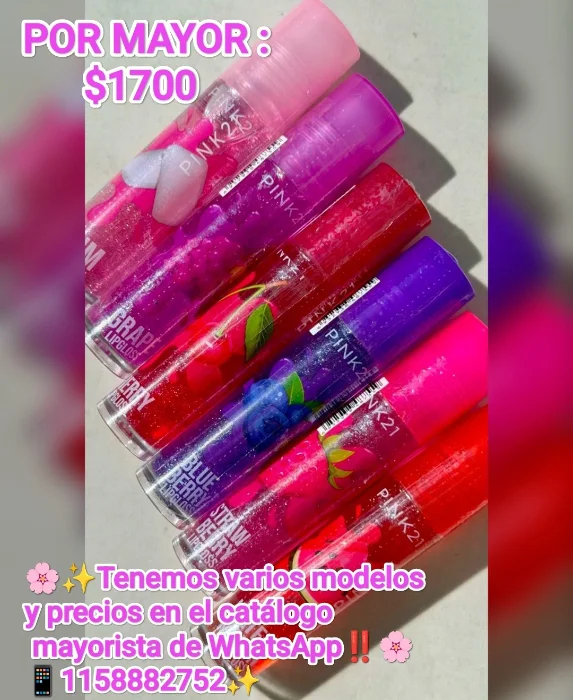 Lipglos de Pink 21 ( Varios Modelos y Precios en Cada Foto)
