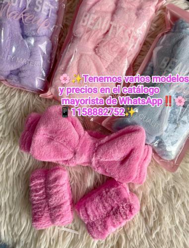 Set de Vincha & Dos Muñequeras de Skincare