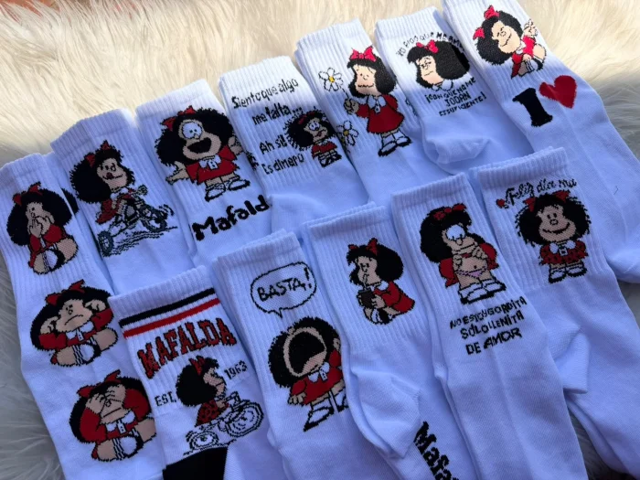 Medias 3/4 Adultos Mafalda