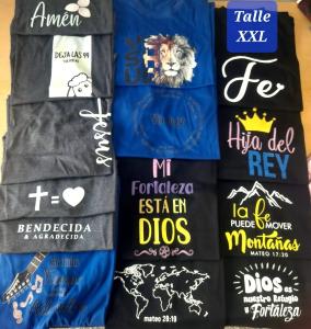 Remeras con Frases Cristianas