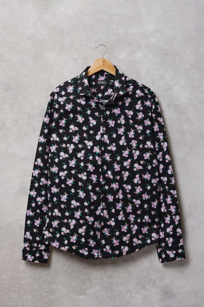 Camisa Estampada Elastizada - Flores - Imagen 4
