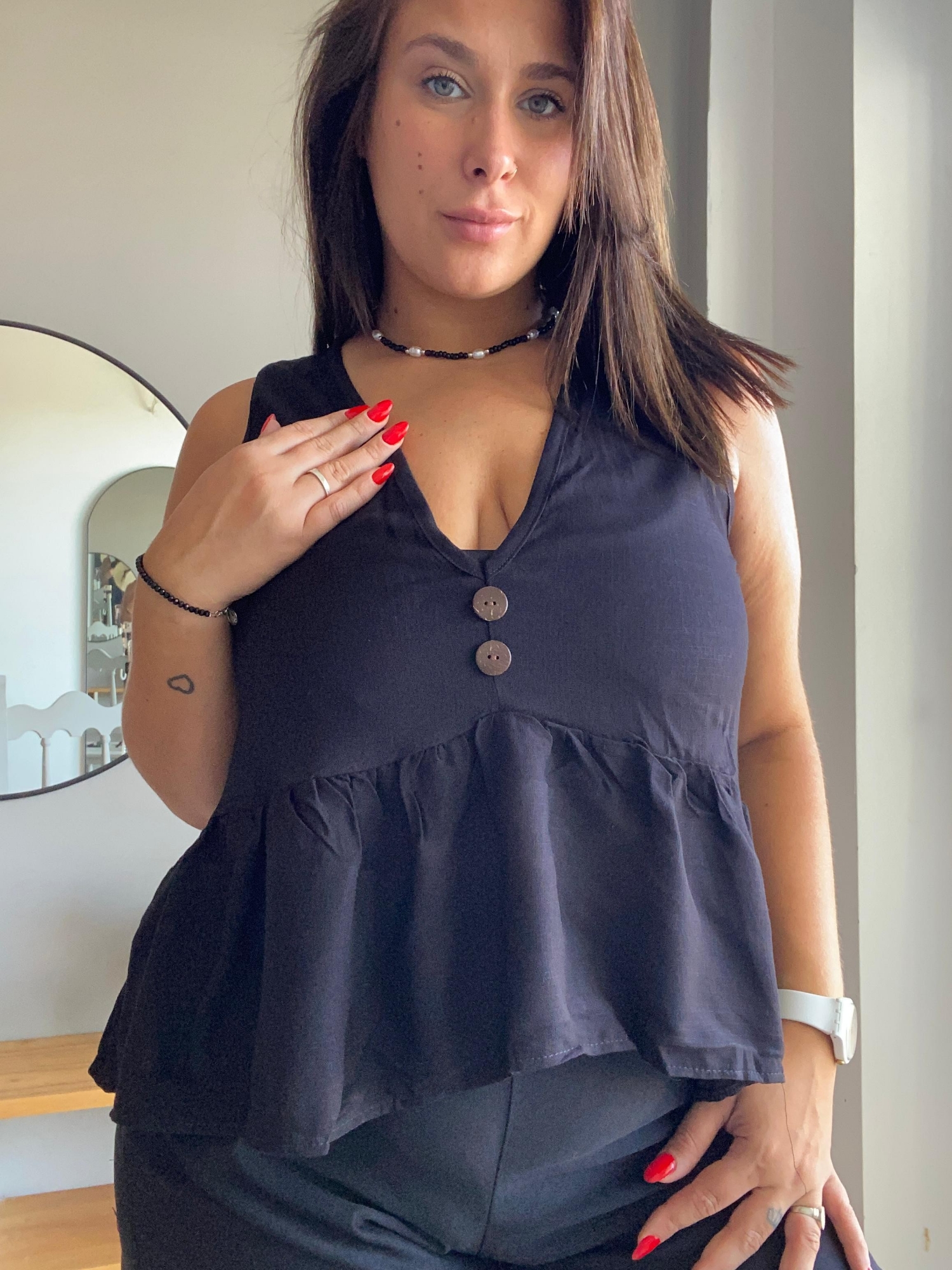 Musculosa Lino - Imagen 2
