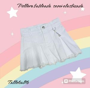 Pollera Blanca