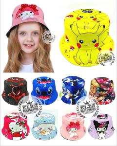Pilusos Importados Reversibles Excelente Calidad Infantiles Personajes Reversibles