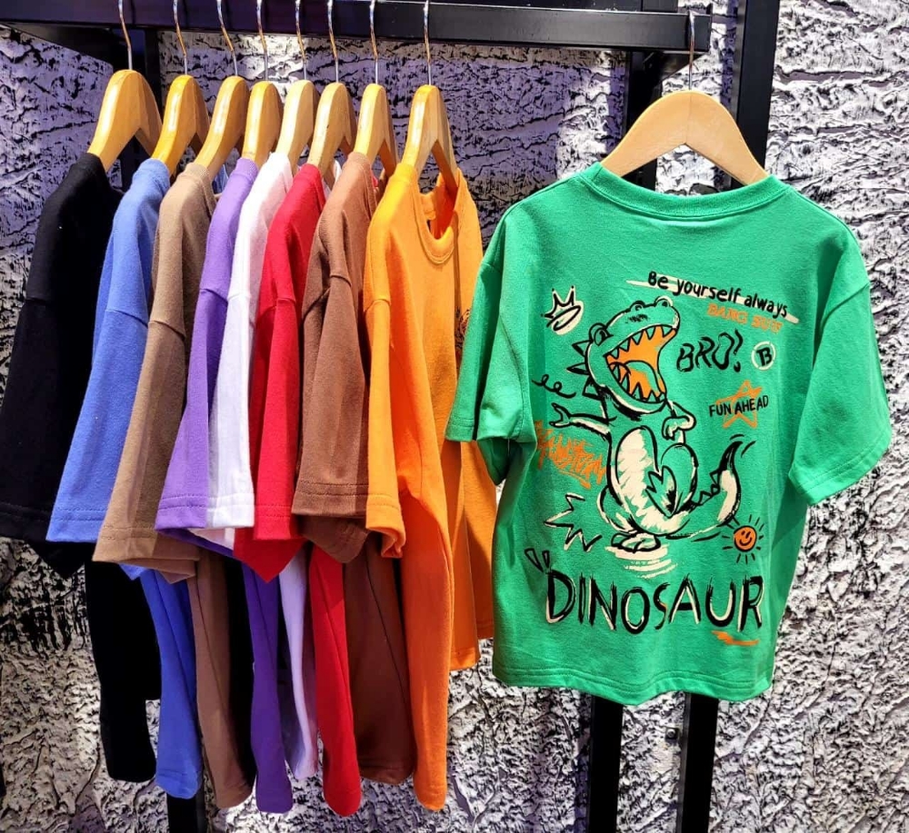Remera Niño Oversize Dino - Imagen 3