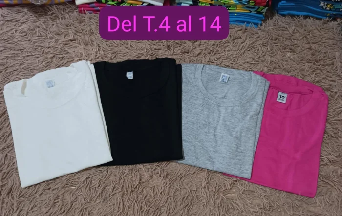 Remeras Algodón Peinado