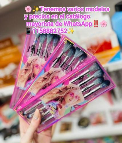 Brochas Doble Pincel X 4 Unidades de Mely