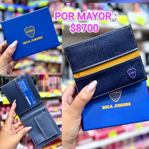 Billeteras y Art de Boca y River (varios Modelos y Precios en Cada Foto)