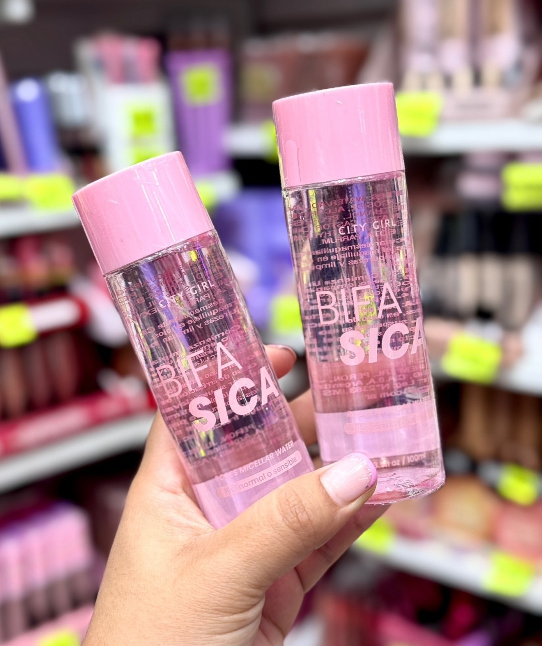 Agua Micelar Bifasica de City Girl (para Maquillaje Waterproof) - Imagen 2