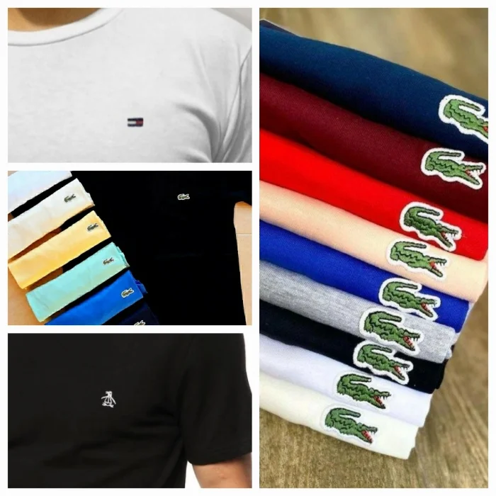 Remeras Hombre Marcas Bordadas