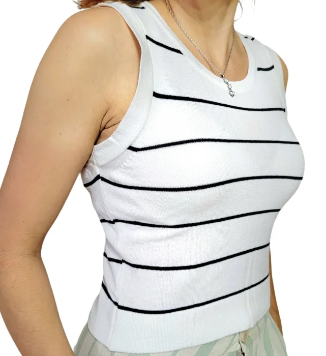 Musculosa Rayada