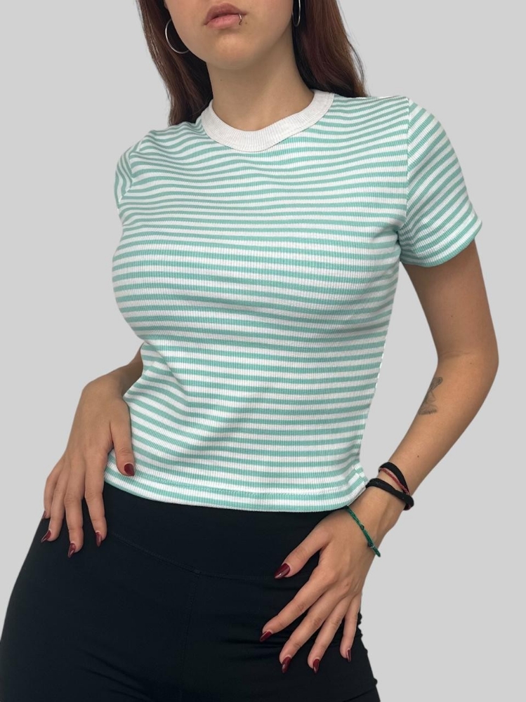 Remera Rayada Morley Algodón - Imagen 2