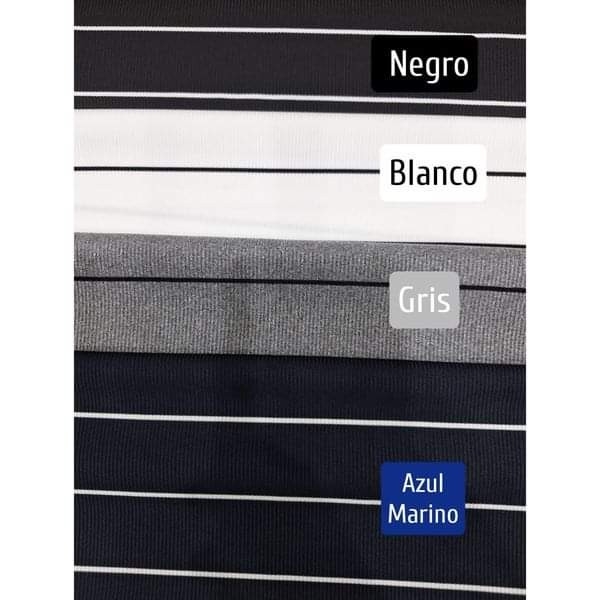 Vestido Rayado con Tajo - Imagen 6