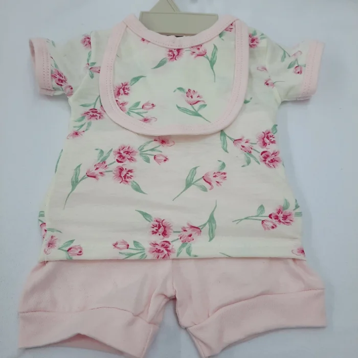 Conjunto con Remerita Manga Corta