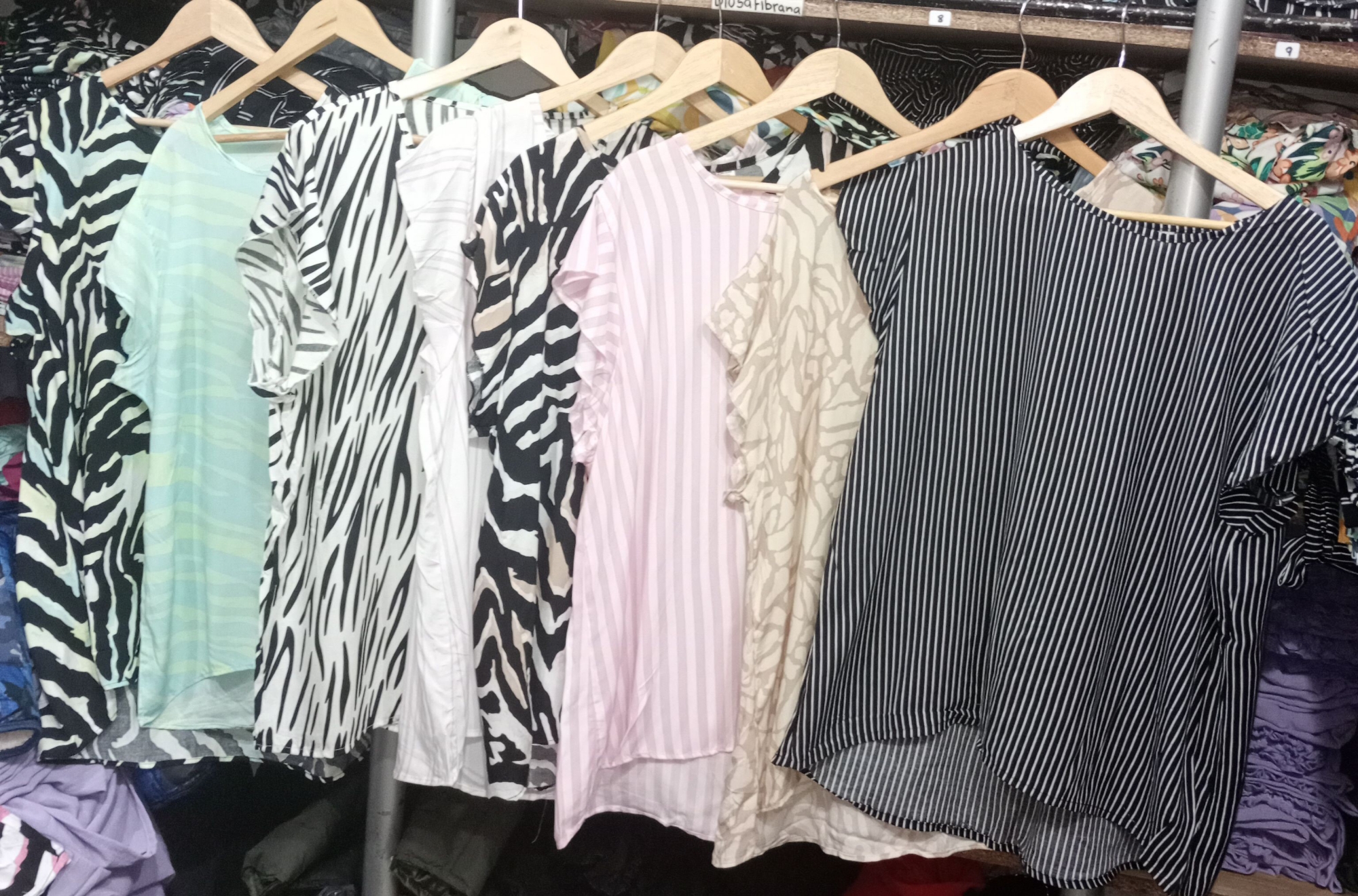 Blusa Rayada Fibrana - Imagen 3