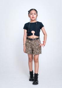Short Animal Print