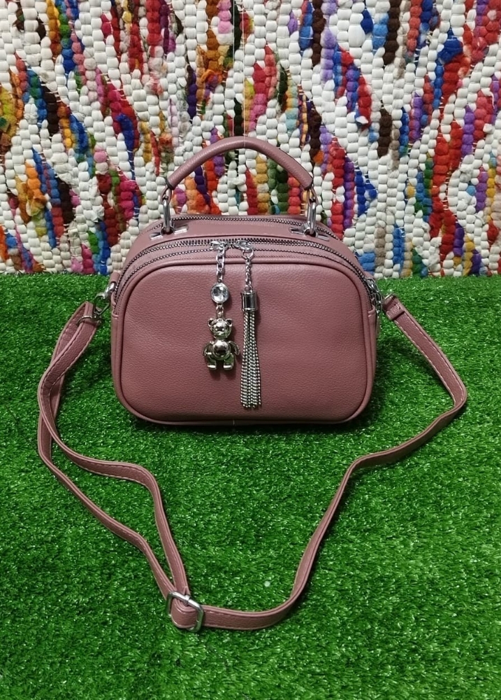 Carterita Morral de Cuero Pu Excelente Calidad - Imagen 2