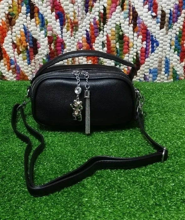 Carterita Morral de Cuero Pu Excelente Calidad