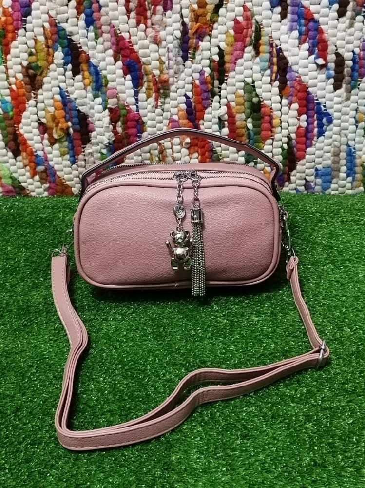 Carterita Morral de Cuero Pu Excelente Calidad - Imagen 2