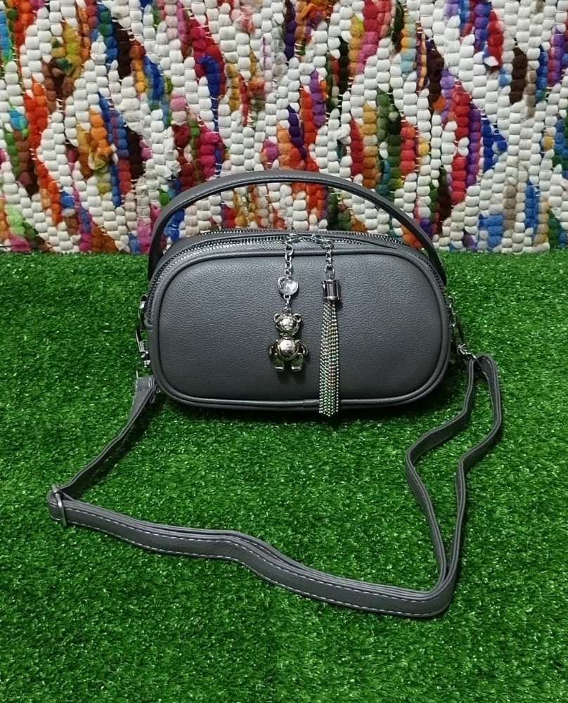 Carterita Morral de Cuero Pu Excelente Calidad - Imagen 3