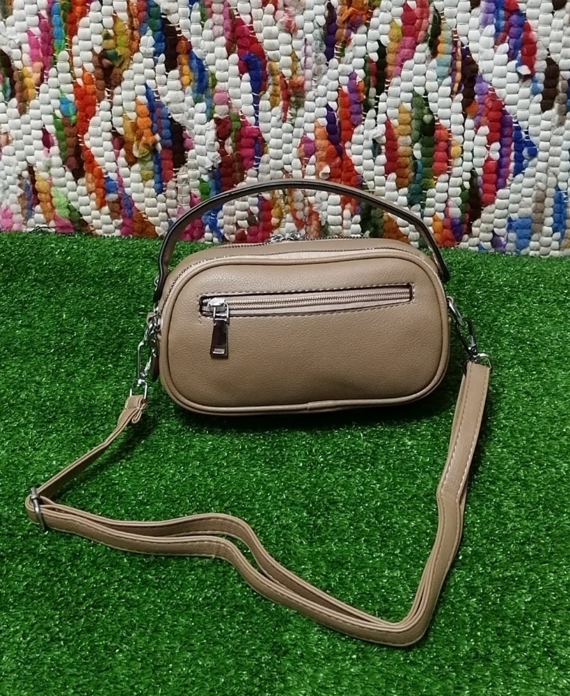 Carterita Morral de Cuero Pu Excelente Calidad - Imagen 8
