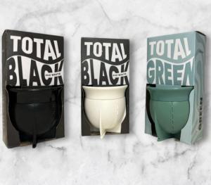 Mate de Pvc Black Total Boca Ancha con Bombilla