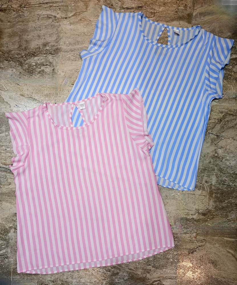 Blusas Rayadas Talle Especial - Imagen 3