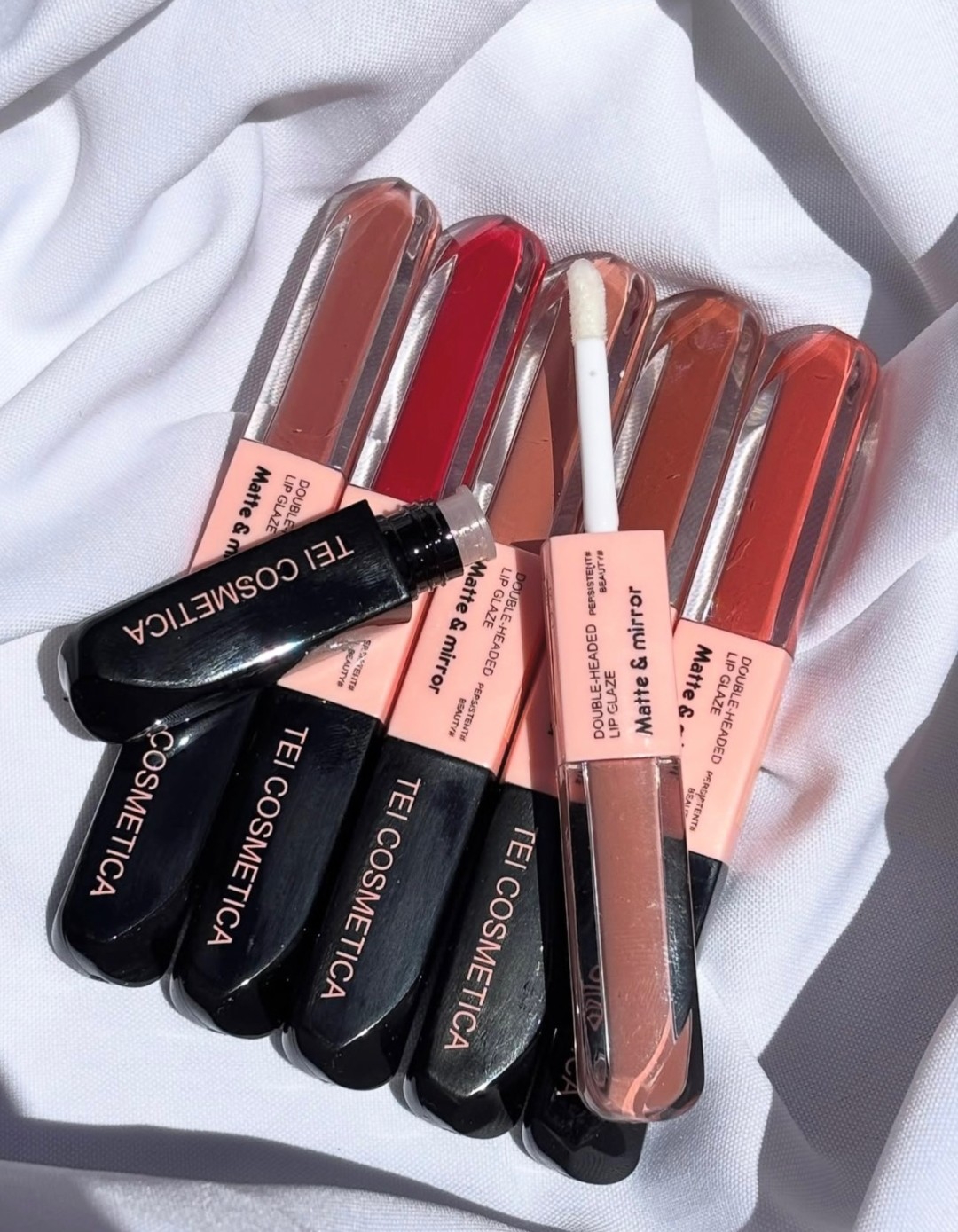 Labial Líquido & Lipgloss 2 en 1 de Tei (aprobado por Anmat) - Imagen 2