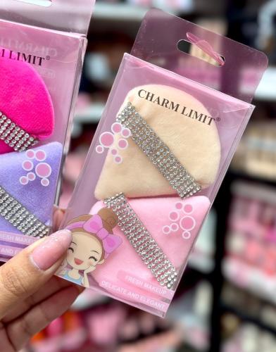 Esponja con Strass para Maquillaje en Polvo X2 Unidades - Miniatura 2