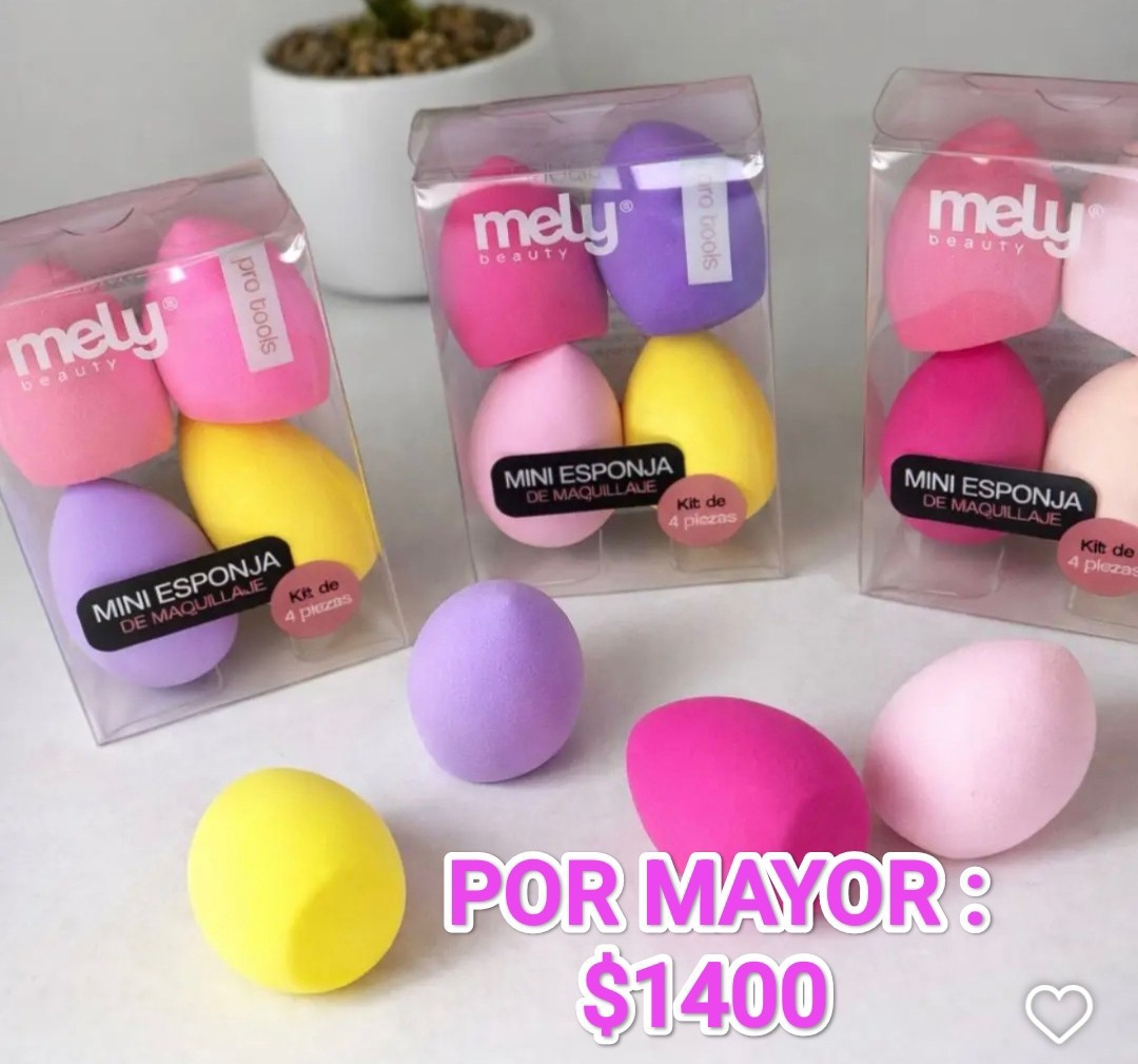 Esponja Mini en Packs de Maquillaje (varios Modelos y Precios) - Imagen 4