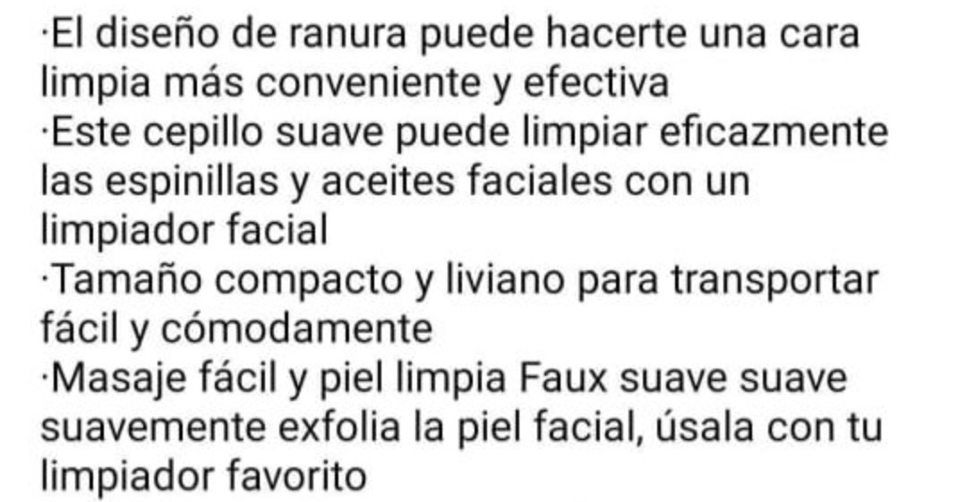 Cepillo Limpiador Facial Manual - Imagen 6